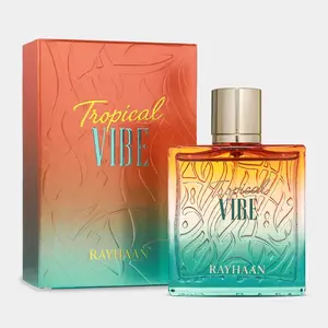 Rayhaan Tropical Vibe Eau de Parfum Spray for Unisex, 3.4 Ounce