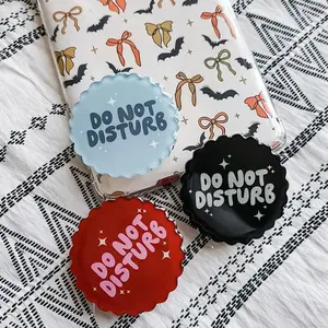 Minimalist Do Not Disturb Magsafe Phone Grip - Magnetic Pop Socket & Kickstand - Funny Phone Accessory Gift