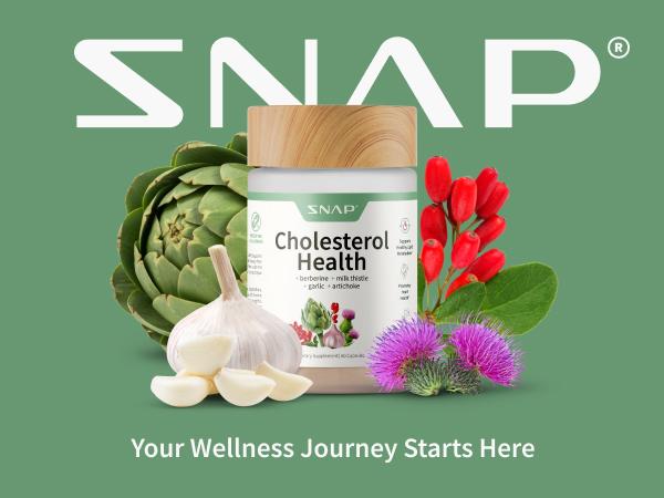 2x Cholesterol Health + Liver Health - Snap Supplements - Natural Liver Cleanse Detox and Repair - Support Healthy Cholesterol Levels & Natural Heart Health