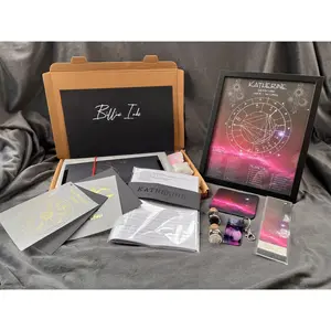 Astrology Birth Chart Gift Set, Pink
