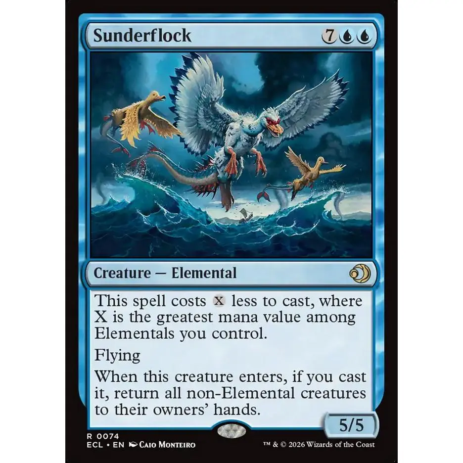 Sunderflock (74) - Lorwyn Eclipsed (ECL)