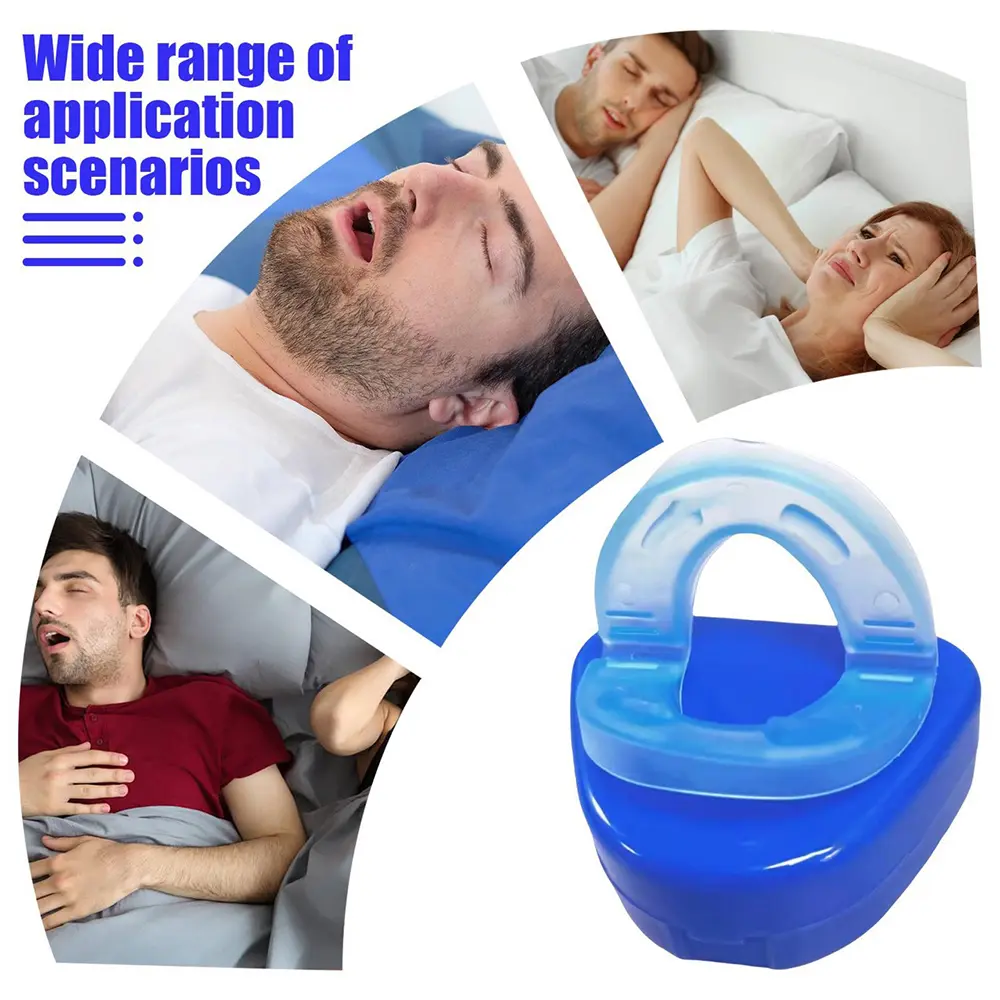 NEW! 2026 Anti-Snoring Mouthpiece - Anti-Snore Mouthguard for Bruxism, Bruxism Snoring Stopper Device for Snorers