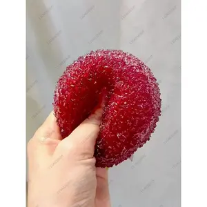 Slushy Bayberry Stress Ball Squishy Toy Shapeable Non-rebound Fidget Toys ASMR Slushy Squeeze Ball Anti Stress for Adults & kids