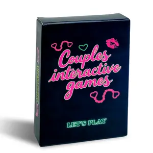 Couples Interactive Board Game Cards Set, Perfect for Romantic Night, Ideal Gift for Christmas & Valentine's Day, Deep Conversations, Board Games Night