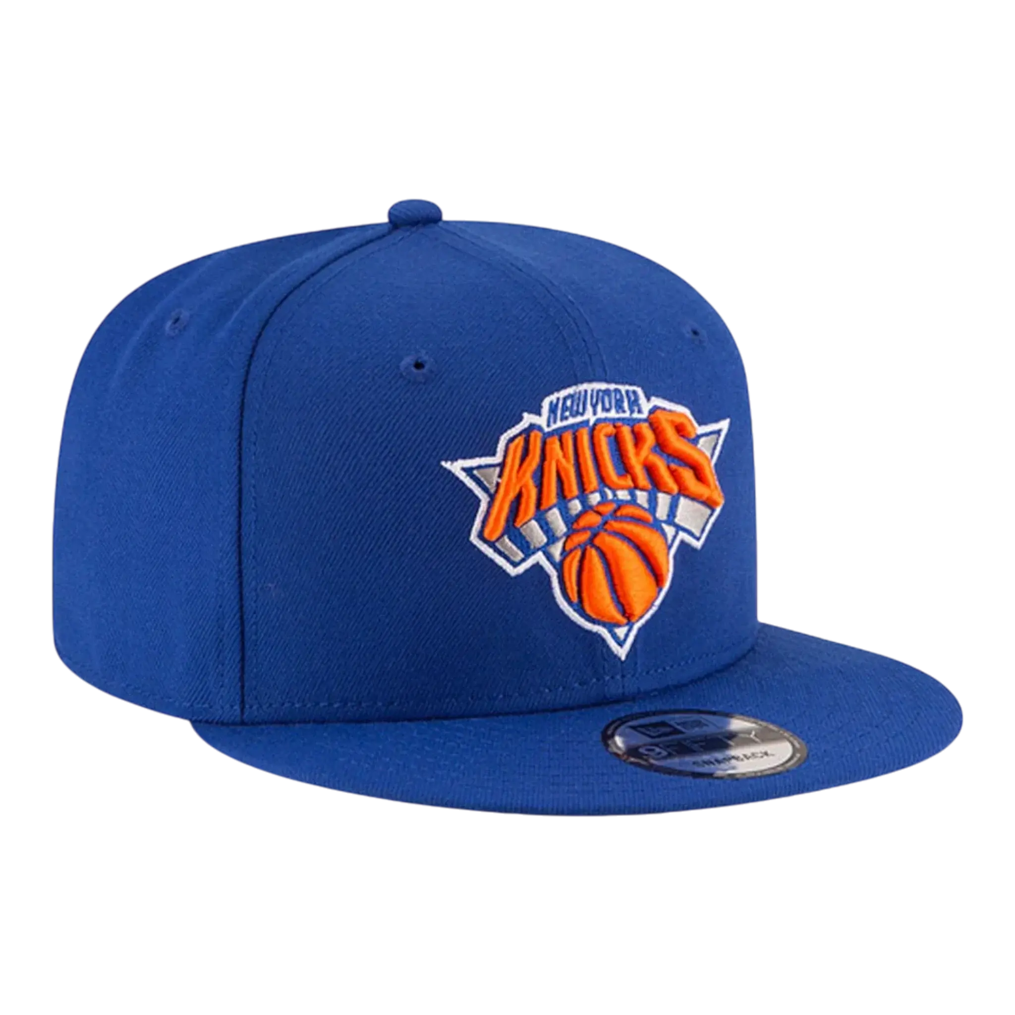 New Era 9FIFTY New York Knicks Snapback in Royal/Orange | Adjustable Cap