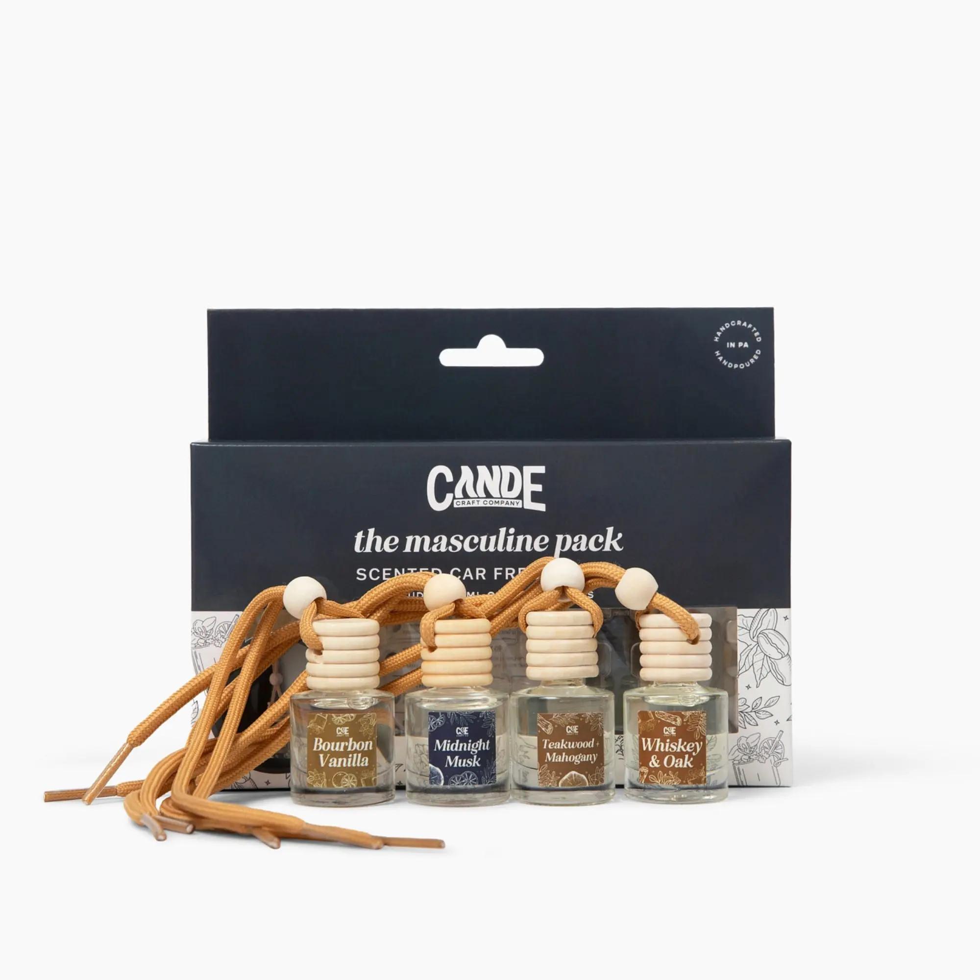 Multiple Pack Scented Car Fresheners Bundle – Multi Unique Scents, 8ml Each Multiple Pack Scented Car Fresheners Bundle – Multi Unique Scents, 8ml Each