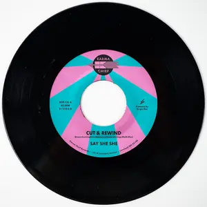 Say She She - Cut & Rewind / Disco Life  [7-INCH SINGLE VINYL RECORD]