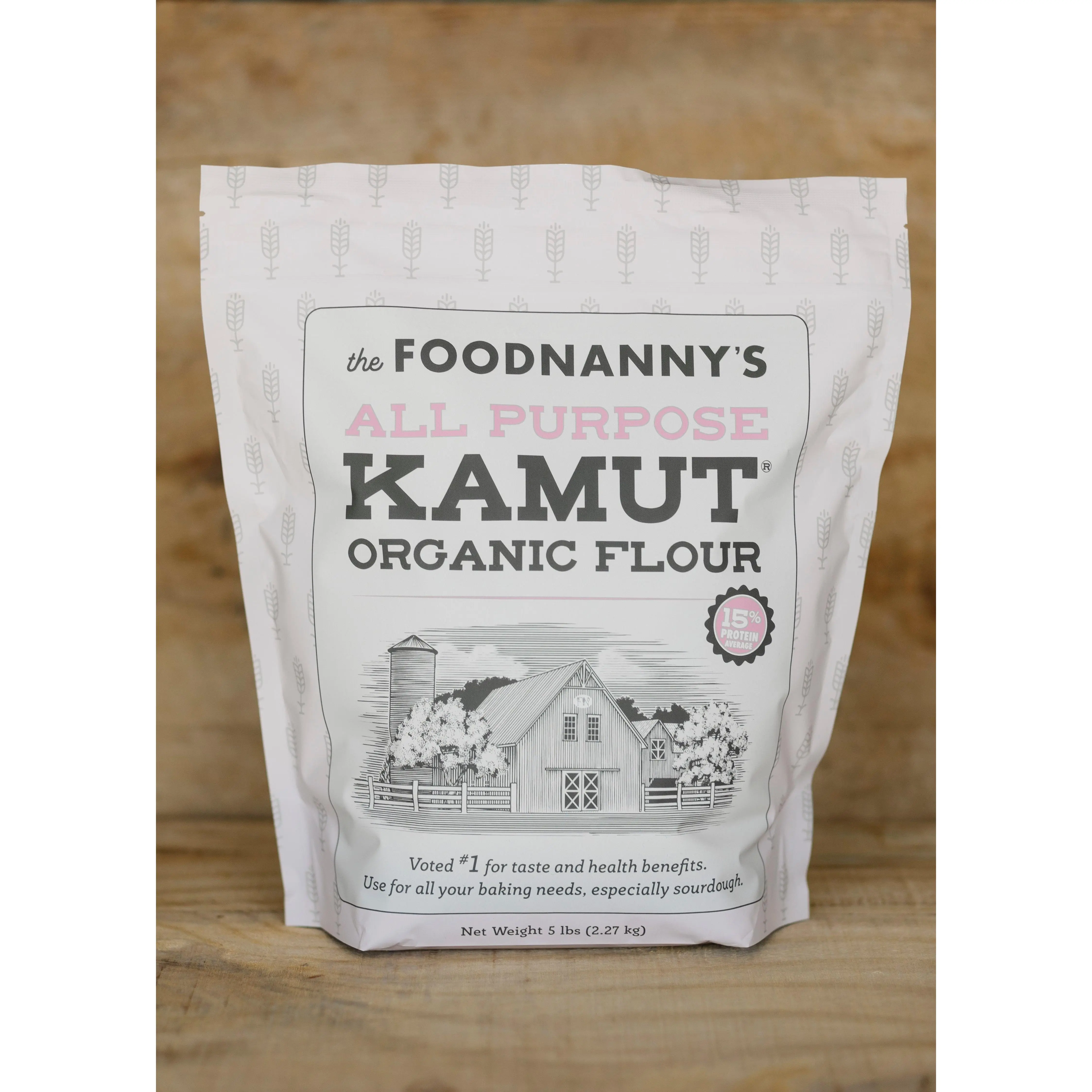 Organic Kamut All-Purpose Flour, 5 lb bag