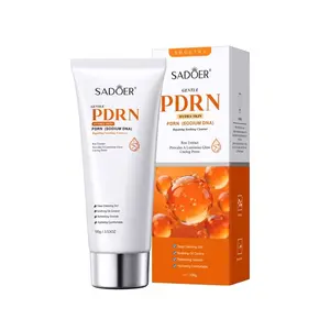 SADOER PDRN Salmon DNA Gentle Soothing Face Cleanser for Sensitive Skin - Daily Deep Cleaning, Oil Control, Hydrate, Moisturizing, Skin Repair, Youth Refreshing Facial Wash