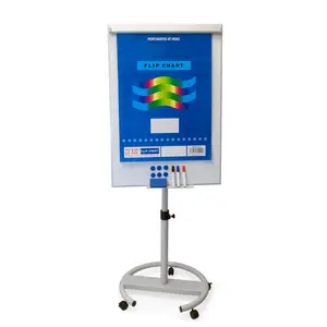 Heavy-Duty Mobile Magnetic Dry-Erase Flipchart Easel
