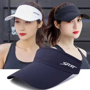 Summer Outdoor Sports Running Hat for Women, Marathon Sun Protection Sun Hat, Men's Tennis Open-Top Baseball Cap