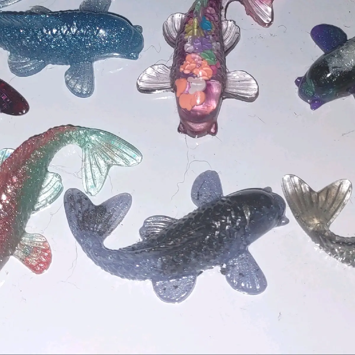 Resin made fish