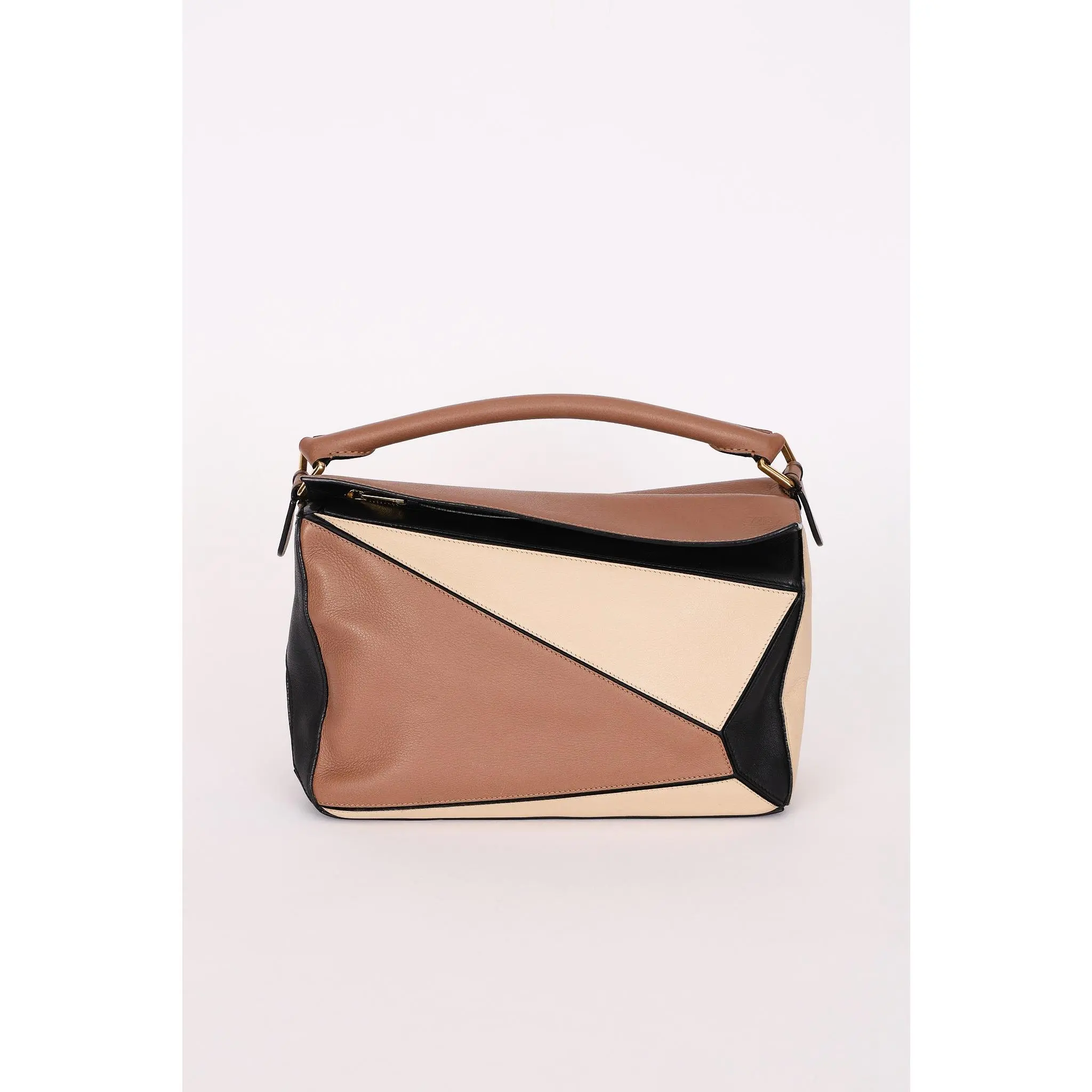 Pre-owned Loewe Designer Handbag/Wallet Medium Tricolor Puzzle Bag Drop 58