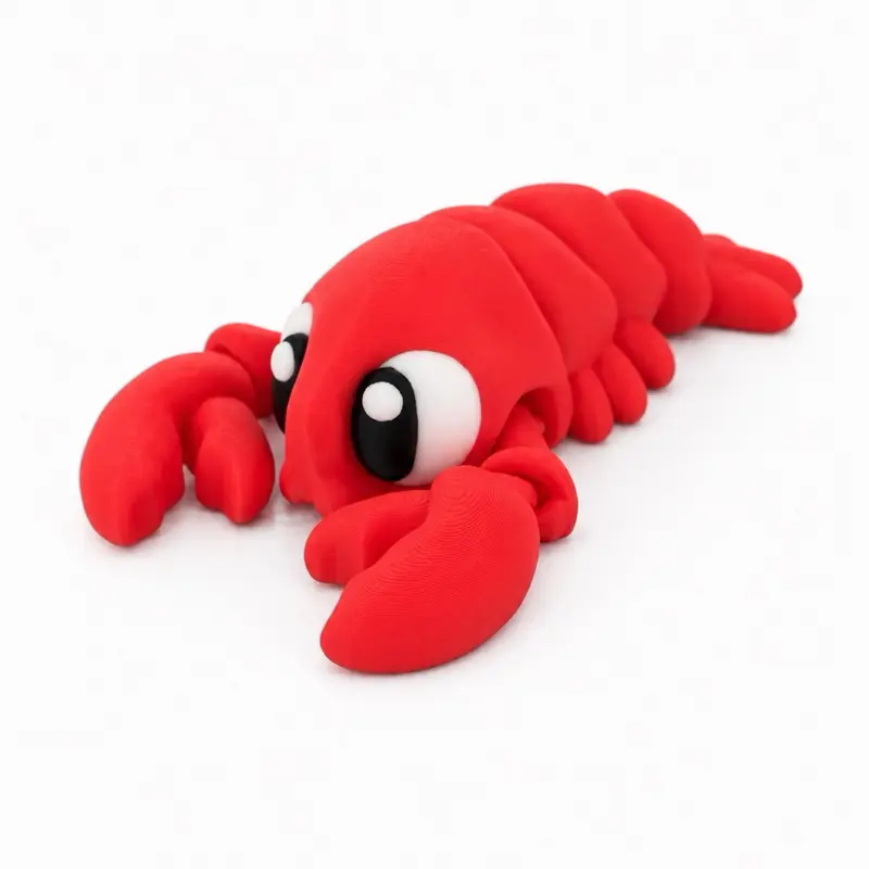 Articulated Lobster – 3D Printed Fidget & Collectible