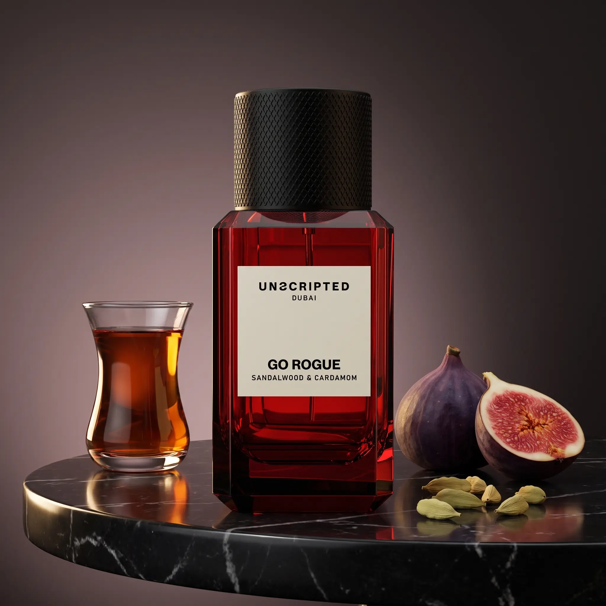 Unscripted Go Rogue - Bold and Unique Perfume for Men - Long-Lasting Men Perfume with Cardamom, Sandalwood and Vetiver for Free Spirits - 3.4 oz