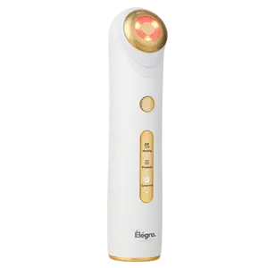 Élégra. Cosmetics Red Light Therapy 5-in-1 LED Device with Massager - Facial Light Therapy for Skin Rejuvenation