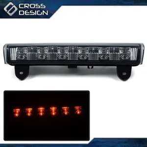 CROSSDESIGN LED 3rd Thrid Brake Light Lamp Smoked Fit For 2000-06 Chevy Suburban Tahoe Yukon