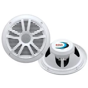 2) New Boss Audio MR6W 6.5" 180W Dual Cone Marine/Boat Speakers Stereo- White 2) New Boss Audio MR6W 6.5" 180W Dual Cone Marine/Boat Speakers Stereo- White