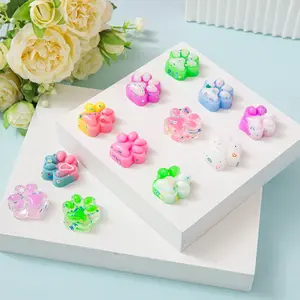 Cute Mini Cat Paw Soft Toys, Soft Squeezable Animal Paw Toys, Ideal Fillers for Kids Party Gifts, Party Prizes, Easter Egg Basket Decorations, Perfect for Halloween and Christmas, Great Gift Gifts, Squishies