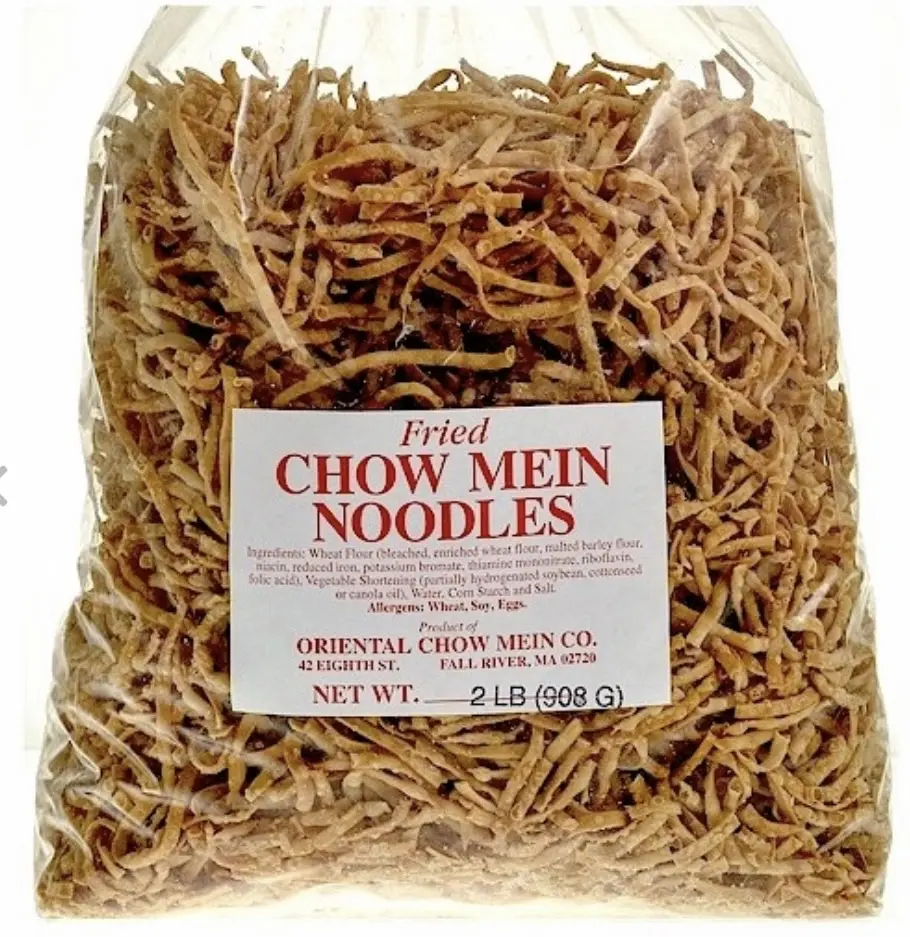Oriental Chow Mein Co. Fried Chow Mein Noodles 2 LB (509g) - Authentic Asian Cuisine