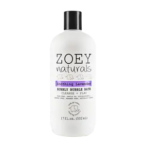 Zoey Naturals Soothing Lavender Bubble Bath for Kids 17oz