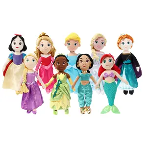 Jay Franco Offical Disney Princess Pillow Buddy - Plush and Cozy Pillow 21" - Princess Tiana, Snow White, Rapunzel, Aurora, Jasmine, Cinderella, Ariel, Elsa, Anna