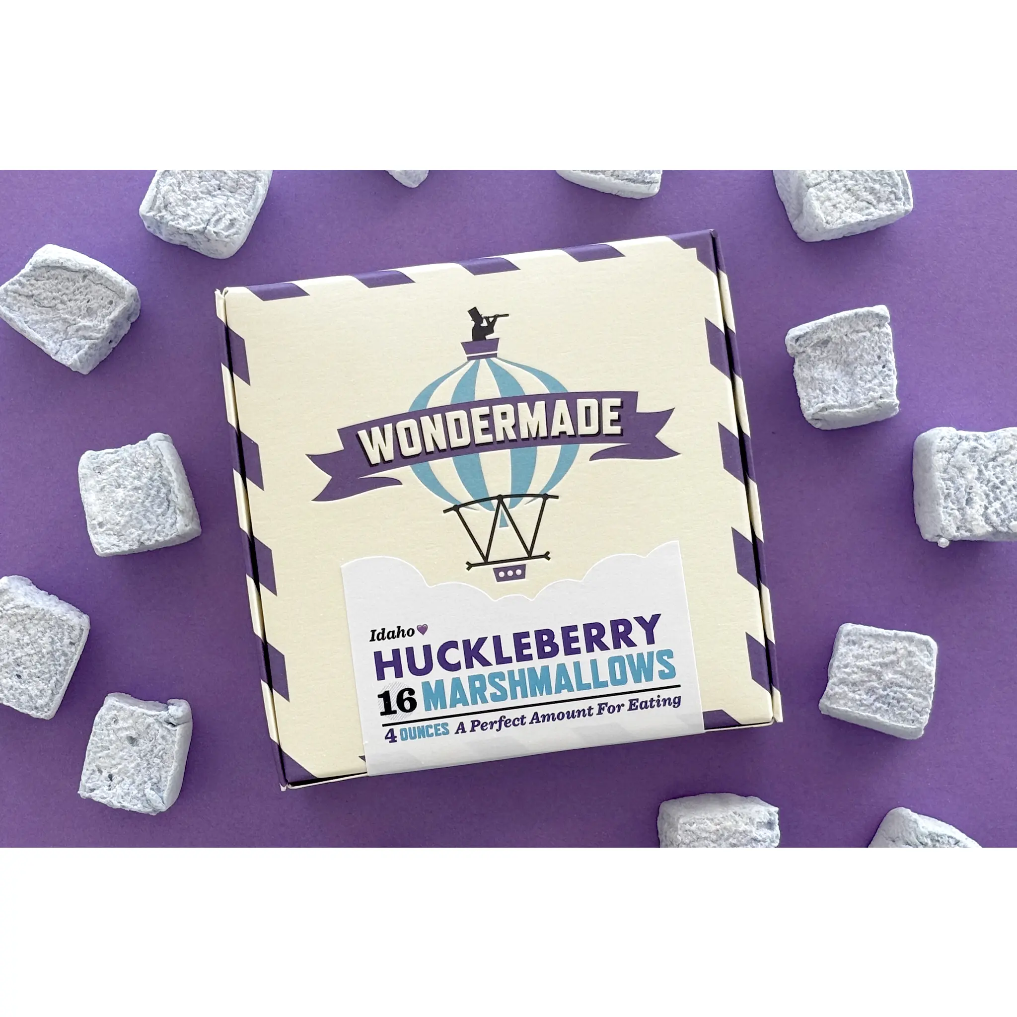 Idaho Huckleberry Marshmallows