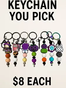 Beaded Keychain - You Pick