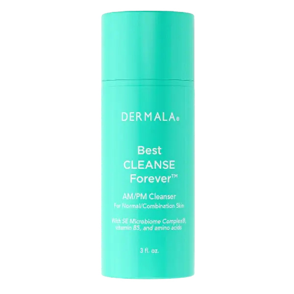 Dermala Best CLEANSE Forever AM/PM Normal/Combination Skin Gel Cleanser with Vitamin B5 and Amino Acids