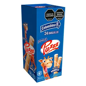 CAJA DE PIAZZA BARQUILLOS X 24 UNDS