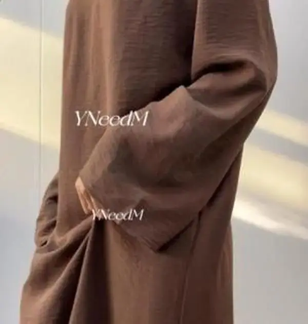 MS111# Solid crepe slip inner dress muslim(crepe)