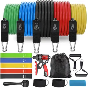 Resistance Bands,Exercise Bands,Resistance Bands for Working Out with Handles for Men and Women,Workout Bands with Door Anchor and Ankle,Strength Training Home Gym Equipment