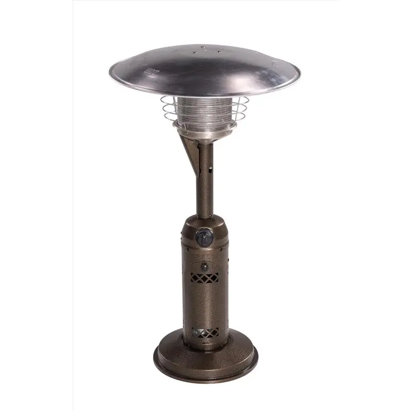 Living Accents 4026236 75 sq ft. 11000 BTU Propane Stainless Steel Tabletop Patio Heater