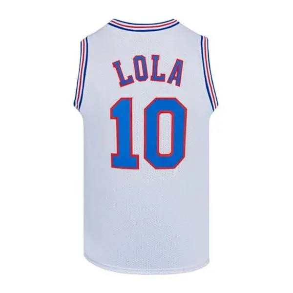 Basketball Jersey Bugs #1 Lola #10 Space Movie Sport Shirts S-xl