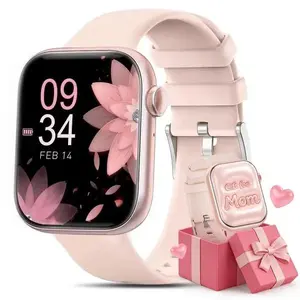 2026 New Model 1.83-Inch Full-Touch Smart Watch, Fitness Outdoor Pedometer, Multiple Watch Faces, Wireless Calling, Multiple Sports Modes, Remote Camera, Weather Forecast, AI Voice, Fashion Accessory, Vibrant Display, Workout Companion