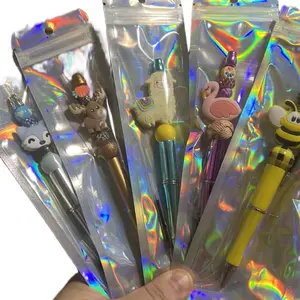 Mystery beaded pen with refill