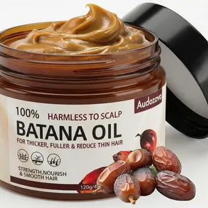 Batana Oil for Hair Growth Dr. Sebi Pure Organic with Keratin, Coffee Extract To Enhance Efficacy for Haircare Hair Growth Serum