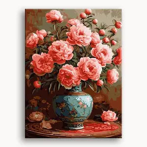 The icing on the cake DIY Paint By Numbers Kit-Framed & Unframed (Easy painting for All Ages) Gift Box Brushes