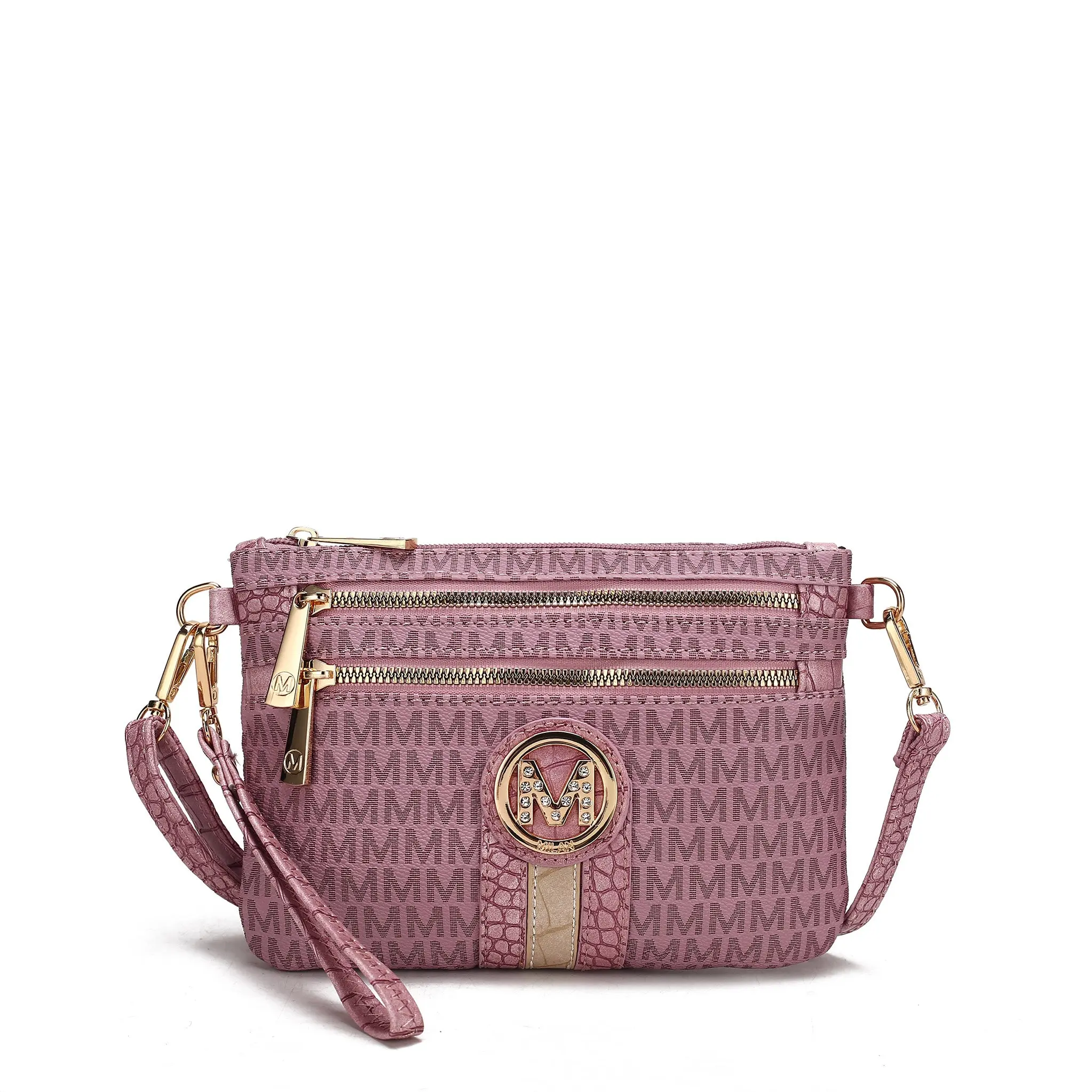 MKF Collection Tarren Signature Crossbody Bag - Elegant Design, Versatile Use, Ideal for Everyday essentials