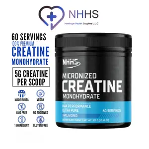 NHHS Micronized Creatine Monohydrate ( BUY 2 GET AAKG FREE PROMO CODE (NHHS1) ) Healthcare Dietary Fitness Supplement Vitamin Edible