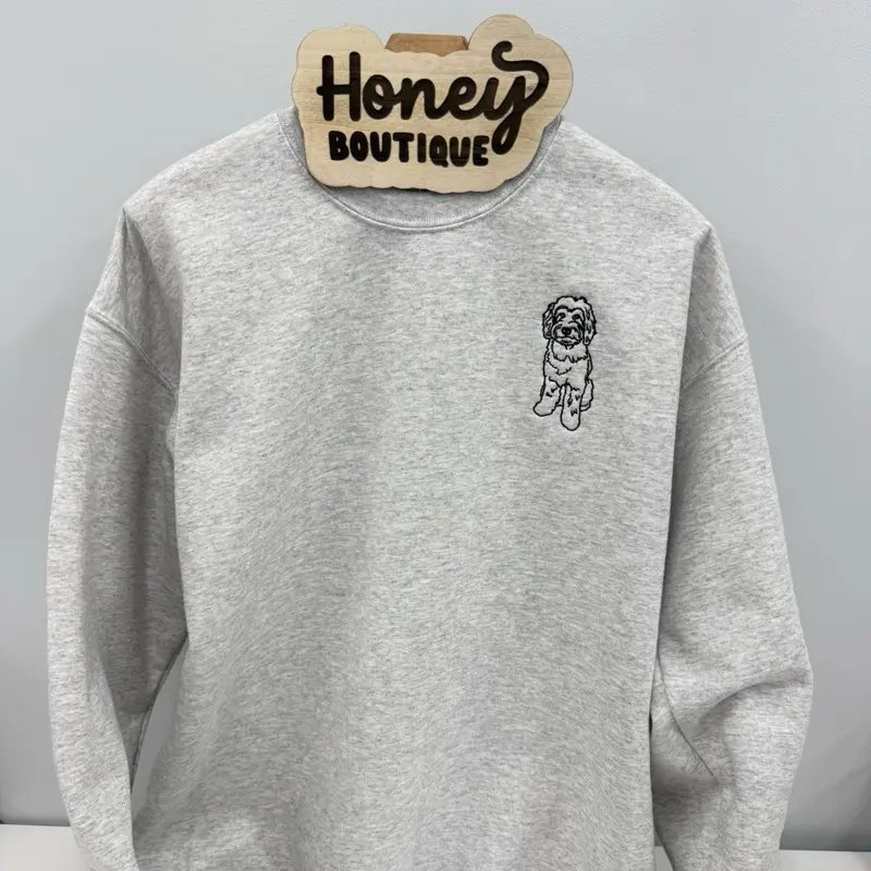 Goldendoodle Embroidered Sweatshirt