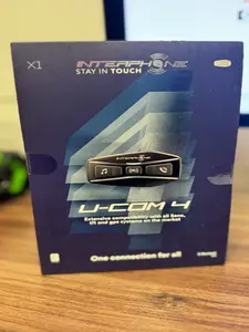 Interphone UCOM4 Bluetooth Waterproof Intercom Single Pack BNIB Sealed