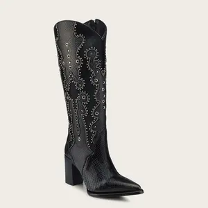 Cuadra Ladie's Tall Boot Python CU869