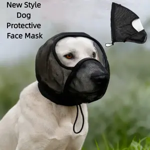 New Dog Protection Mask, Mosquito and Bug Bite Head Cover, Anti-Bite and Prevents Chewing, Pet Accessories, 1pc
