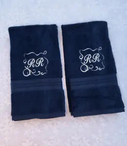 Monogram hand towel