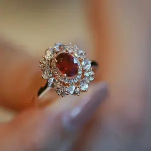 Sparkling Ruby Ring