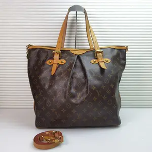 Pre-owned Canvas Crossbody Bags Louis Vuitton Palermo Handbag Monogram GM