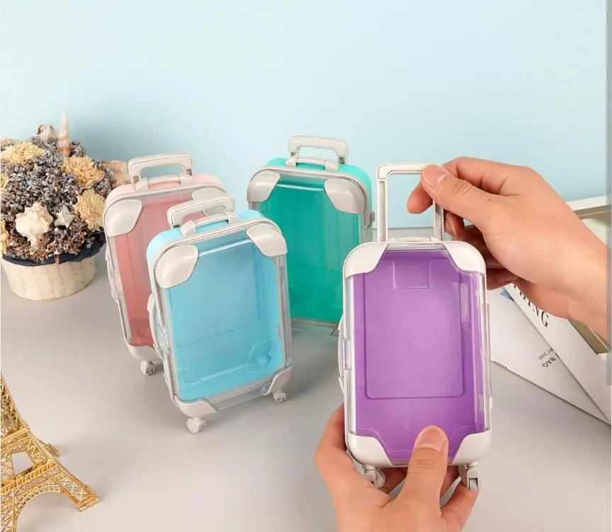 Retractable Mini Trolley Case - Home Organizer Storage Bag for Small Items
