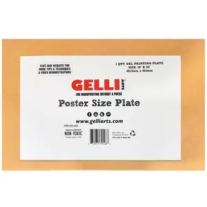 NEW!!!  18” x 24” GELLI ARTS® Poster Size Printing Plate