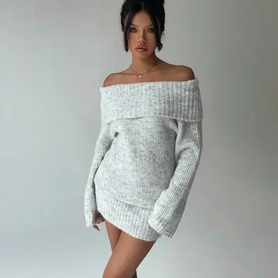 chinese dress ladies Solomia Off-Shoulder Flare Dress main image 0